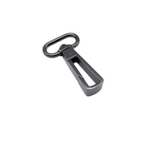 Mosquetón giratorio de lujo personalizado de aleación de zinc color bronce para correas de bolsos, llaveros y accesorios al por mayor
