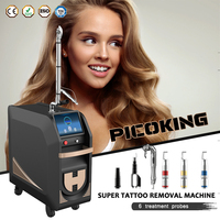 Laser picoseconde professionnel 532 755 1320 1064 PicoLaser Q Switch Nd Yag Pico Laser Machine d'élimination des tatouages