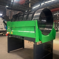 Trommel sans arbre à haute efficacité pour le criblage du sable, de la terre, du compost et du gravier