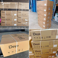 Batería Deye de Alto Voltaje, Baterías Deye Bos-g Pro Lifepo4 de 25kwh, 40kwh, 60kwh, 80kwh, Batería de Fosfato de Hierro y Litio