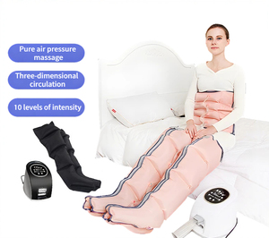 Masseur corporel complet à <span class=keywords><strong>compression</strong></span> <span class=keywords><strong>d</strong></span>'<span class=keywords><strong>air</strong></span> 3 modes 10 vitesses pour bras, taille et jambes – Soulage la fatigue et stimule la circulation sanguine - Product Image 2