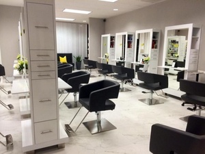 Salone di bellezza mobili professionali per il <span class=keywords><strong>trucco</strong></span> illuminato stazione di barbiere stazione specchio - Product Image 4