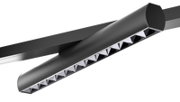 LUMIERA 48V Ultra-mince DT8 Projecteurs LED magnétiques intelligents à intensité variable 2700-6500K, corps en aluminium, puce COB, CRI