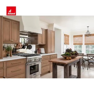 Mobili da <span class=keywords><strong>cucina</strong></span> AllandCabinet Villa con piani in quarzo, <span class=keywords><strong>ante</strong></span> Slim Shaker, telaio in rovere chiaro e <span class=keywords><strong>ante</strong></span> a incasso. - Product Image 3