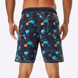 Shorts de Surf para Hombre de Secado Rápido, Poliéster Reciclado, Estampado de Leopardo, Diseño Personalizado, Traje de Baño de 1 Pieza con Logotipo Personalizado - Product Image 2