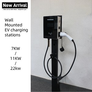 Nouvelle <span class=keywords><strong>borne</strong></span> de recharge murale Huinengzhi 7KW 11KW 22KW OCPP Type 2 pour véhicules électriques - Product Image 3