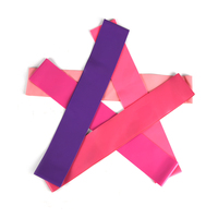 Logo personnalisé à partir de 50 ensembles de bandes de résistance en latex élastiques pour exercices de fitness ensemble de bandes de résistance avec logo personnalisé