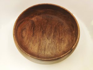 ชามไม้แฮนด์เมดสวยงามสำหรับตกแต่งห้องครัวสไตล์ชนบทเหมาะสำหรับเสิร์ฟสลัดหรือผลไม้เป็นมิตรกับสิ่งแวดล้อมจาก HWC - Product Image 5