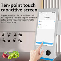 Terminal Punto de Venta con Pantalla Táctil de 15.6 Pulgadas para Restaurante, Kiosco de Pago Autoservicio, Caja Registradora, Sistema POS Todo en Uno