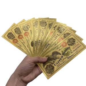 1899 Foil American Eagle 1 Dollar Bill Gold Coin Banknote for Commemorative Collection - Product Image 6