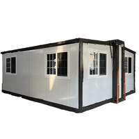 Maisons préfabriquées modulaires de luxe, extensibles, en conteneurs, de 20 pieds et 40 pieds, conformes aux normes chinoises et australiennes, à prix abordable.