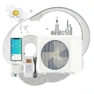 Climatiseur split mural à onduleur 24000 BTU, refroidissement et chauffage, contrôle intelligent WiFi pour maison, hôtel, garage - Product Image 3