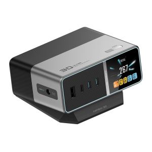 สถานีชาร์จแบบตั้งโต๊ะ CUKTECH 30 Ultra กำลังไฟสูงสุด 300W ชาร์จเร็วผ่านพอร์ต USB-C 5 พอร์ต รองรับการชาร์จเร็ว GaN สำหรับ iPhone 17 อุปกรณ์เสริมสำหรับโต๊ะทำงาน - Product Image 1