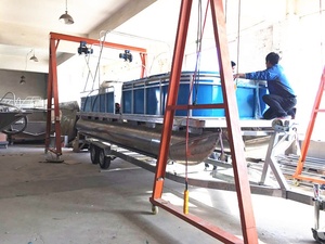 30ft <span class=keywords><strong>bateau</strong></span> ponton en aluminium à vendre CE Approuvé - Product Image 4