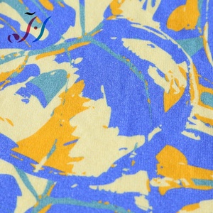 In Kỹ Thuật Số Thiết Kế Theo Yêu Cầu Trên Vải Cotton Terry Spandex Họa Tiết Lá Cho Hàng May Mặc - Product Image 4