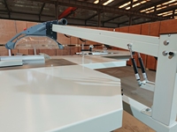 Scie à table coulissante industrielle haute résistance pour couper le bois, scie à panneaux pour portes de placards