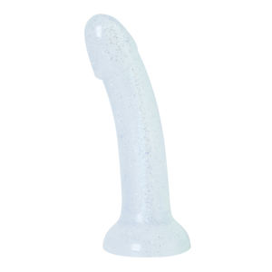 Die Fabrik Produziert Halbtransparente Gelee-Glitzer Glänzende Silikon-Dildos - Product Image 2