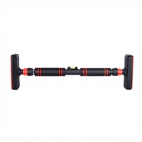 Barre de traction télescopique multifonctionnelle réglable pour usage domestique, équipement de fitness durable pour intérieur