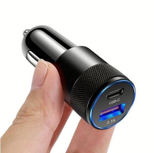 Cargador de Coche USB C Superrápido Original de 70 W, Cargador de Batería de Coche, Adaptador de Corriente USB-C para IP 11 12 13 - Product Image 3