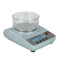Balance numérique sensible 600g 0.01g 10mg Gram Balances électroniques de laboratoire de précision avec interface RS232