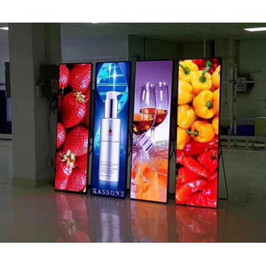 Lecede <strong>Full</strong> <strong>Color</strong> Video Panel Indoor <strong>LED</strong> <strong>Display</strong> Mirror Portable Screen Standing Poster <strong>LED</strong> Screen Indoor Advertising <strong>Display</strong> - Product Image 2