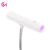 Lampe à ongles UV LED portable 2-en-1 pour séchage rapide du gel, mini lampe à ongles rechargeable avec support