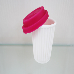 Reutilizable, respetuoso del medio ambiente de <span class=keywords><strong>la</strong></span> taza de café con tapa y funda de silicona Durable taza té <span class=keywords><strong>libre</strong></span> de BPA - Product Image 4