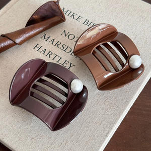 إكسسوارات شعر كورية مسطحة من DOWELL ، مقطع بتصميم عصري للفتيات للحفلات - Product Image 2