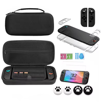 Étui de transport portable étanche en EVA pour Nintendo Switch 2 2025, ensemble de protection en cristal pour accessoires de jeu