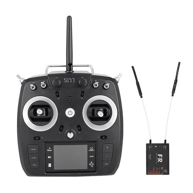 SIYI FT24 2.4G 12CH 15KM Transmitter with 2.8-inch LCD Screen and Multi-protocol RF System for RC Drones