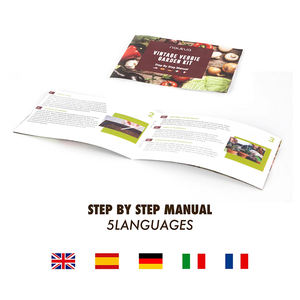 Kit de jardinage miniature écologique pour intérieur/extérieur, laitue, radis, poivrons verts, tomates cerises, <span class=keywords><strong>pot</strong></span> de fleurs <span class=keywords><strong>en</strong></span> bambou, kit de démarrage - Product Image 5