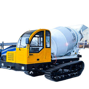 Camión Mezclador de Concreto de Tambor, Camión sobre Orugas, para Terrenos Fangosos y Pantanosos - Product Image 5