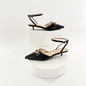 Zapatos de Lujo, Tacones de Verano, Sandalias de Punta Puntiaguda con Tacón de Aguja para Mujer - Product Image 4