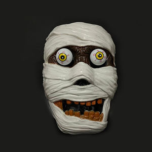Scheletro di plastica della mummia divertente <span class=keywords><strong>Zombie</strong></span> Halloween maschera primavera occhi fantasma Festival - Product Image 3