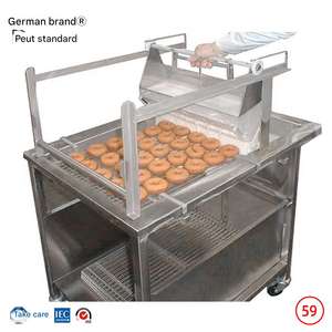 Máquina de rosquillas completamente automática-Línea completa para mezclar masa/freír/glasear - Product Image 2