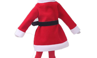 Nouveauté : Mini poupée elfe de Noël en peluche, vêtements de Père Noël pour la décoration de Noël