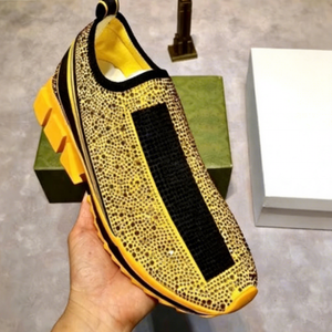 Zapatillas de Lujo de Alta Calidad OEM, Totalmente Decoradas con Piedras, Estilo Hip Hop, Casuales, Cómodas, de Diseñador, Transpirables, para Hombre - Product Image 3