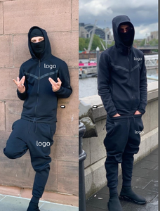 Hoge kwaliteit herfst/winter nieuwe producten fabrieksuitverkoop merkjassen sportief casual hardloop trainingskleding capuchon gebreide jas - Product Image 6