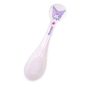 Kuromi Spoon Round Bpa Free Food Grade For Children Kids Dining - Product Image 1