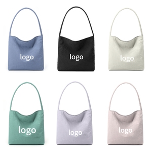 Mô Hình Mới Hàn Quốc-Phong Cách Phụ Nữ 'Túi Xách Trọng Lượng Nhẹ Thường Đa Năng Kích Thước Lớn Trọng Lượng Nhẹ Nylon Vải Vai Tote Túi - Product Image 5