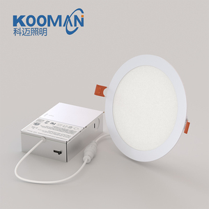 <span class=keywords><strong>KOOMAN</strong></span> Commercial 12-Pack 6 Inch 6CCT Encastré Panneau Mince avec Boîte de Jonction Dimmable Pot Light ETL FCC Panneau lumineux - Product Image 5