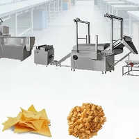 Ligne de production de machine extrudeuse automatique multifonctionnelle pour aliments en conserve à base de farine de blé