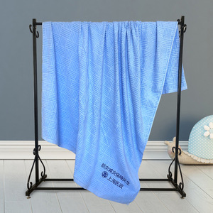 Couverture d'été en pur coton pour climatisation, rectangulaire, respirante, pour étudiants et usage extérieur - Product Image 2