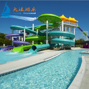 Diapositives de parc aquatique de marque Dalang à vendre, parc d'attractions, balades, toboggan aquatique personnalisable, pour hôtel, parc aquatique d'aventure - Product Image 3