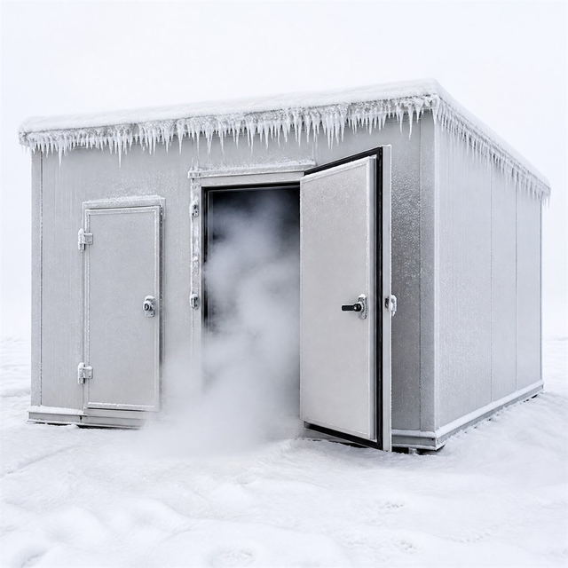 Energy-Efficient 100 Ton Cooling Capacity Walk-in Cold Room Freezer Fish Storage Cold Room