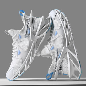 <span class=keywords><strong>Chaussures</strong></span> de sport décontractées pour hommes, respirantes, à lacets, en maille, de haute qualité, confortables, fabricant OEM, tailles 39-46 - Product Image 1