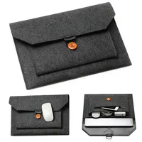 Housse ultralégère pour ordinateur portable Housse pour tablette portable Pochette multi-poches Sacoche pour ordinateur portable compatible avec mallette
