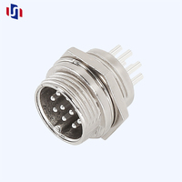 Connecteur d'aviation circulaire GX16 10 broches sans soudure, type DIN, mâle/femelle, pour connexions de câbles de systèmes d'énergie solaire