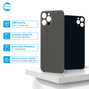 STAROZON OEM Verre arrière de remplacement pour <span class=keywords><strong>iPhone</strong></span> <span class=keywords><strong>12</strong></span> Mini <span class=keywords><strong>Pro</strong></span> <span class=keywords><strong>Max</strong></span> avec découpe de précision pour la caméra et l'ouverture de la batterie - Product Image 4