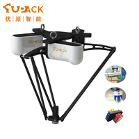 Robot Delta de 4 Ejes con Pinza Paralela Multi-Gripper, PLC, Cantidad de Recogidas Ajustable por Ciclo, 25-30 Ciclos/min